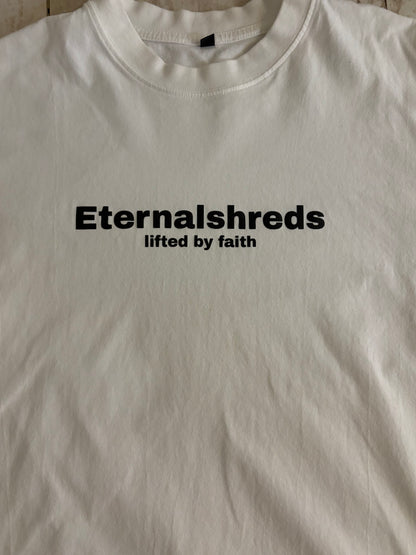 Eternalshreds Lifted by faith oversized Tee
